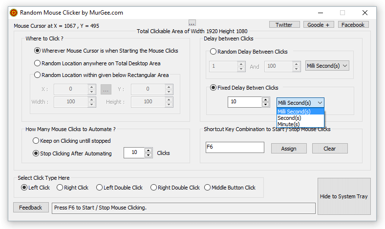 Windows Macros Monitor Display